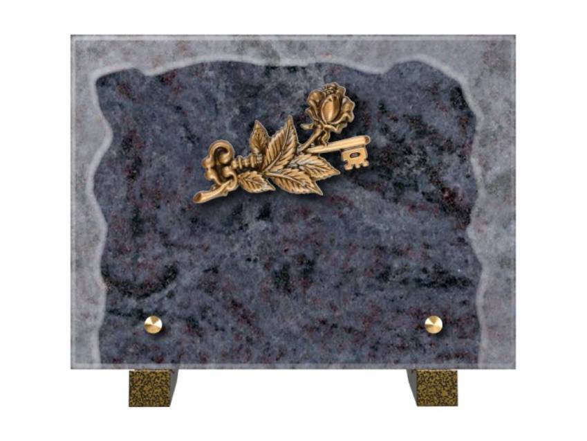 Plaque Granit Rectangle hommage