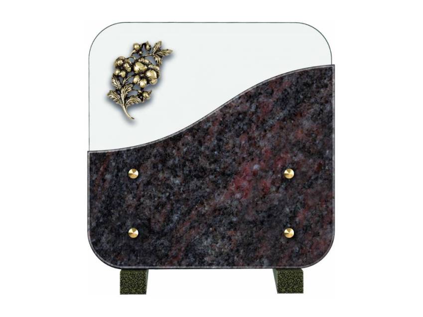 Mythical Rectangular Granite Plaque.