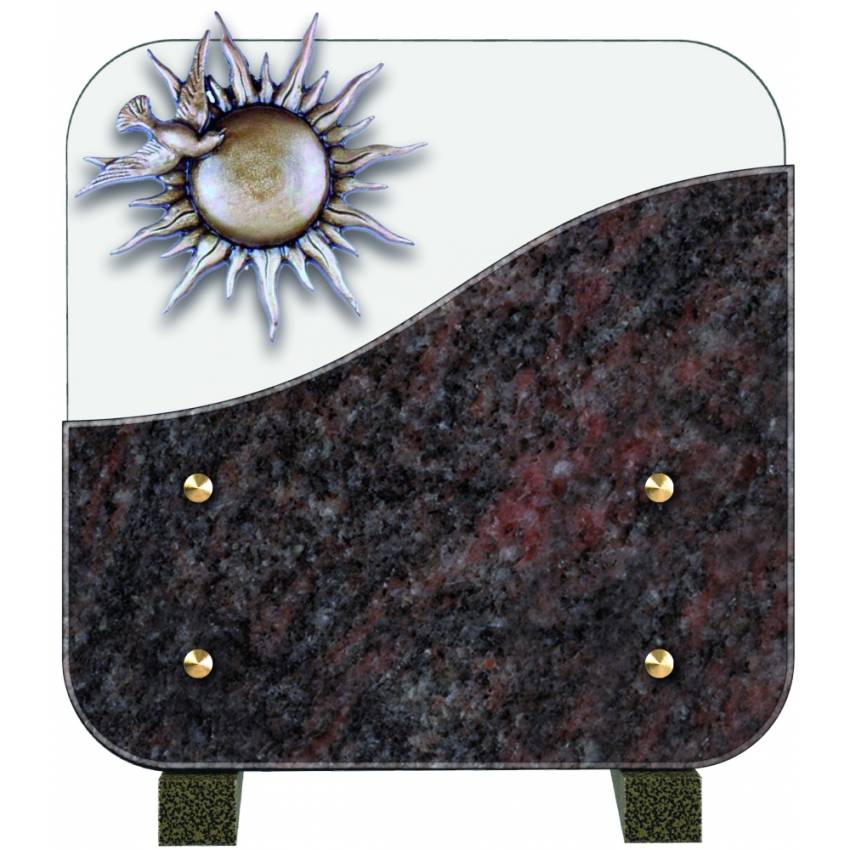 Mythical Rectangular Granite Plaque.