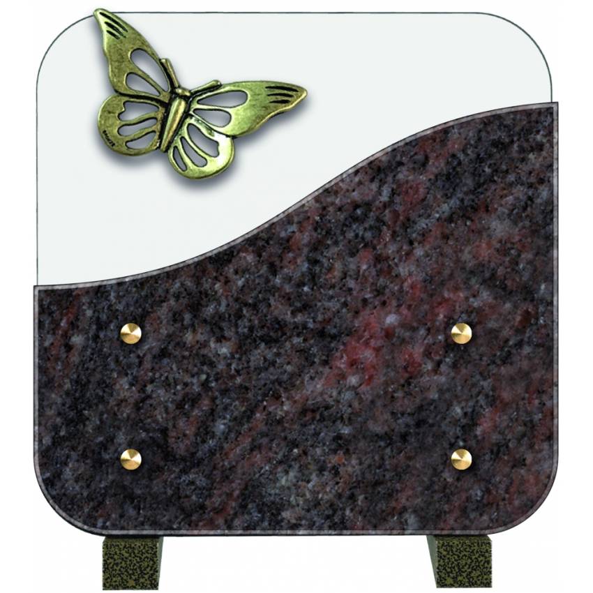 Mythical Rectangular Granite Plaque.