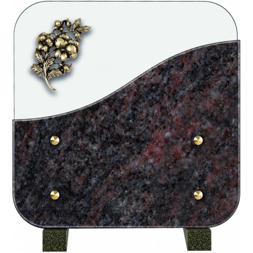 Mythical Rectangular Granite Plaque.