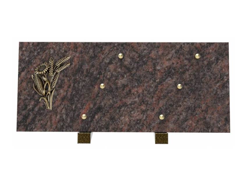 Plaque Granit Rectangle passion