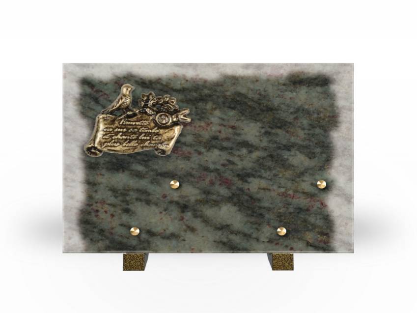 Plaque Granit Rectangle symbolique