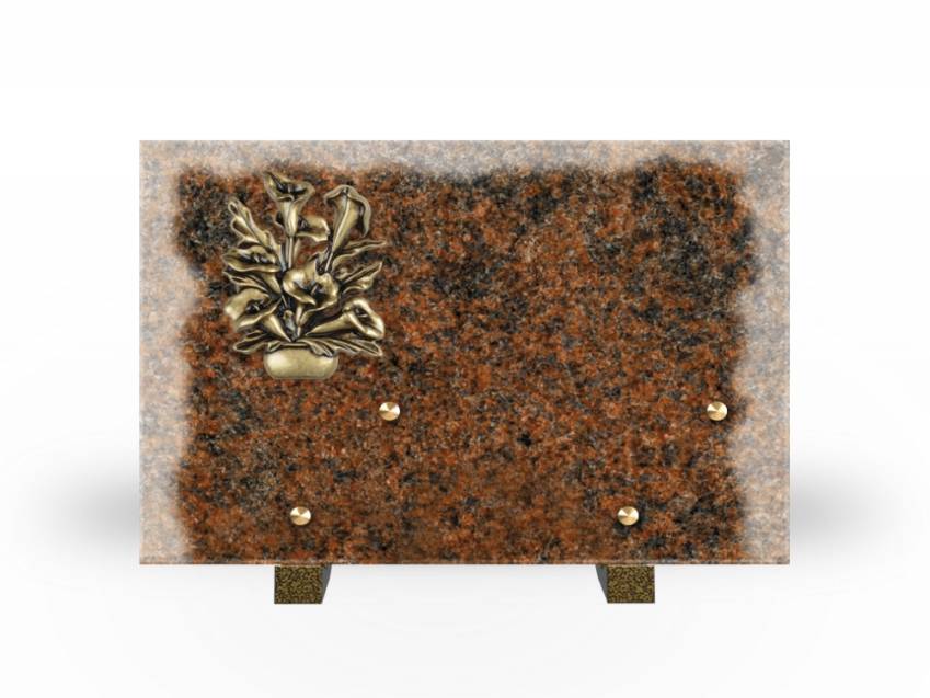 Plaque Granit Rectangle symbolique