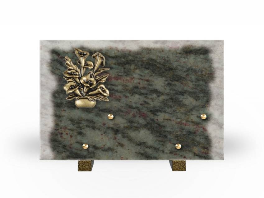 Plaque Granit Rectangle symbolique