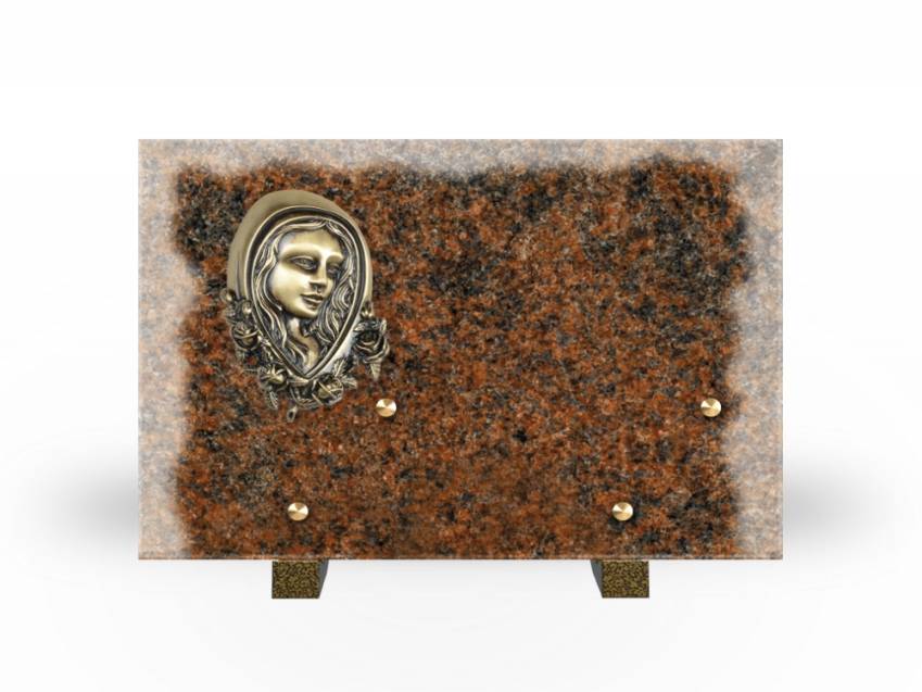 Plaque Granit Rectangle symbolique