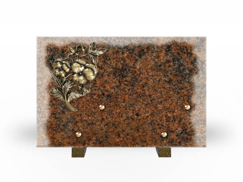 Plaque Granit Rectangle symbolique