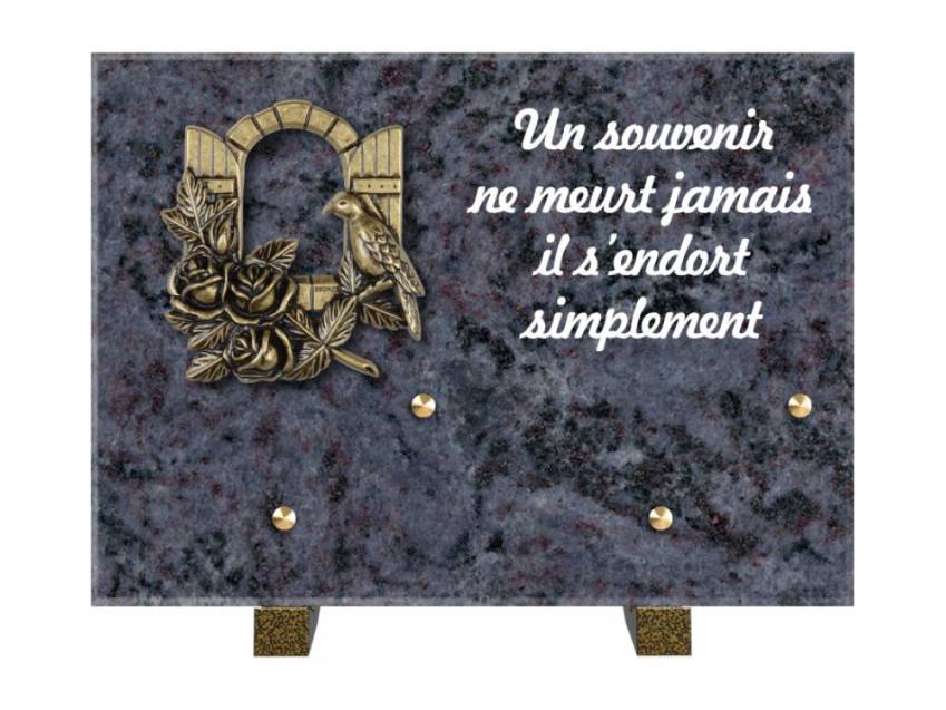 Granite Rectangle Aesthetic Plaque.