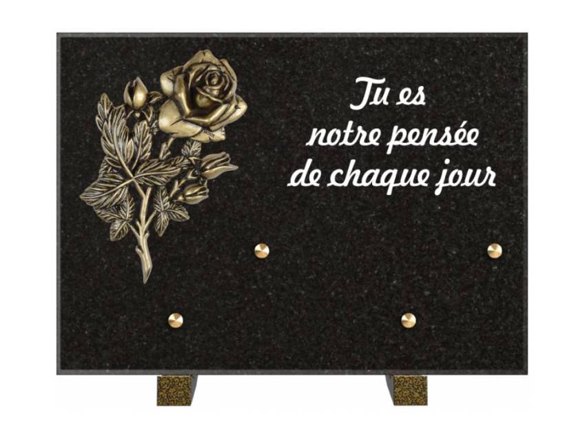 Granite Rectangle Aesthetic Plaque.