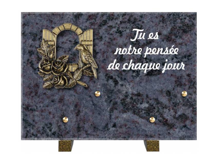 Granite Rectangle Aesthetic Plaque.