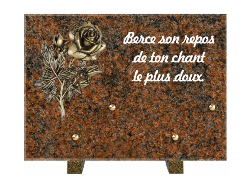 Granite Rectangle Aesthetic Plaque.