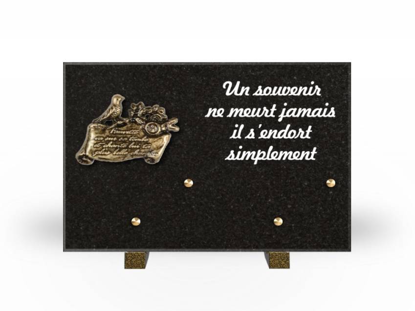 Granite Rectangle Aesthetic Plaque.