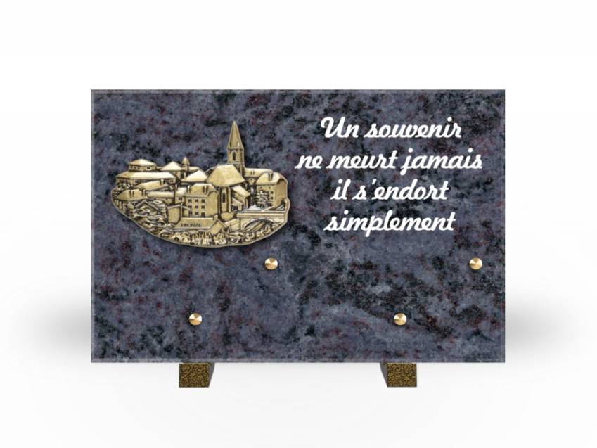 Granite Rectangle Aesthetic Plaque.