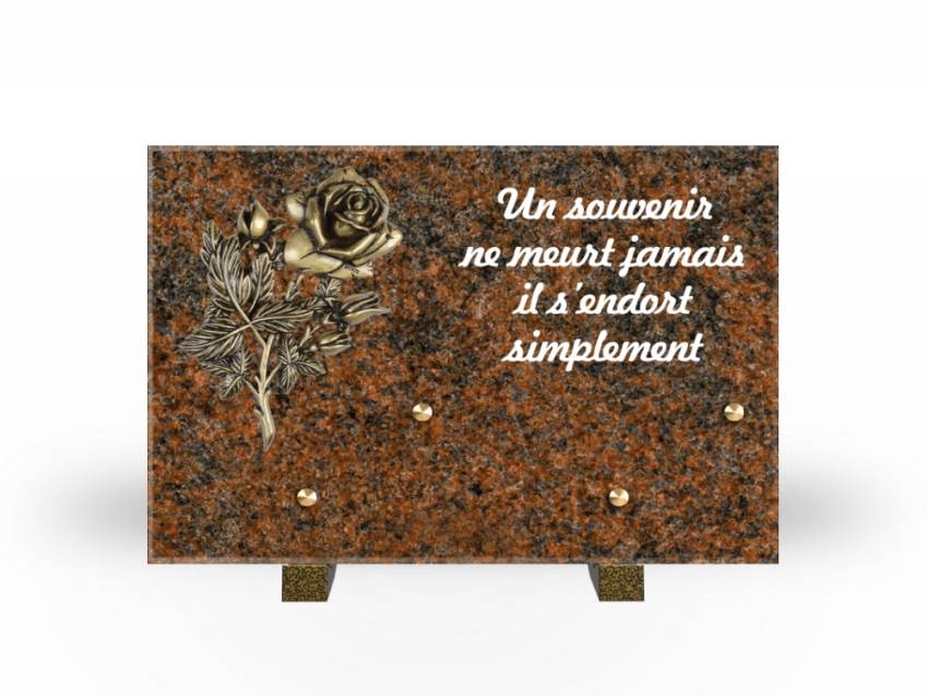 Granite Rectangle Aesthetic Plaque.