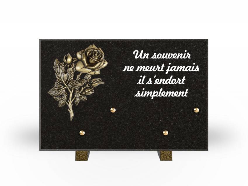 Granite Rectangle Aesthetic Plaque.