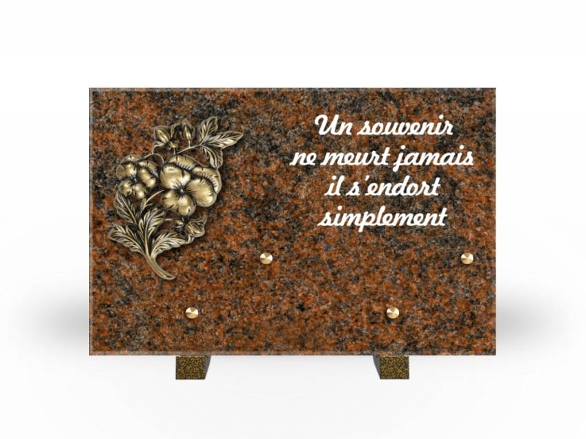 Granite Rectangle Aesthetic Plaque.