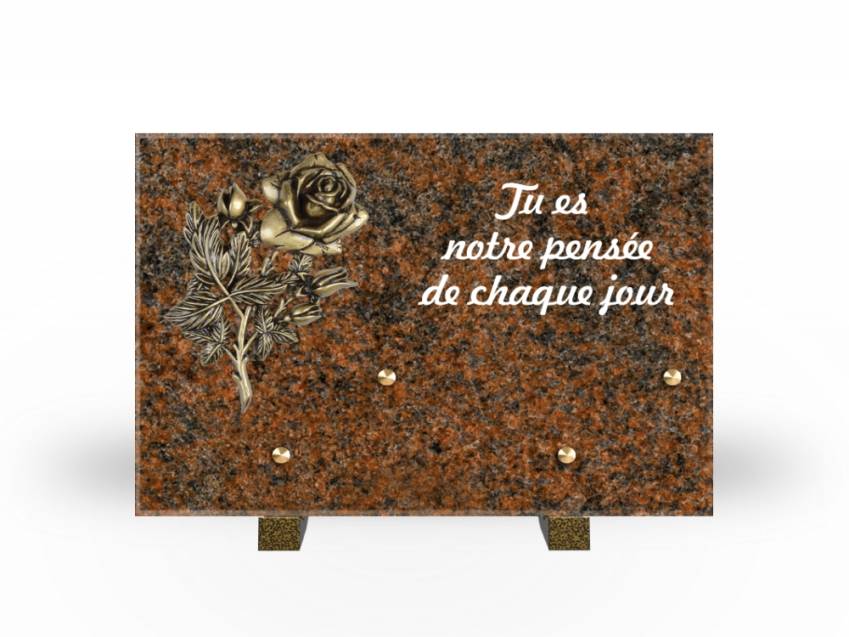 Granite Rectangle Aesthetic Plaque.