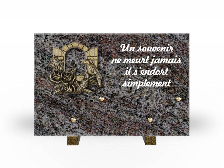 Granite Rectangle Aesthetic Plaque.