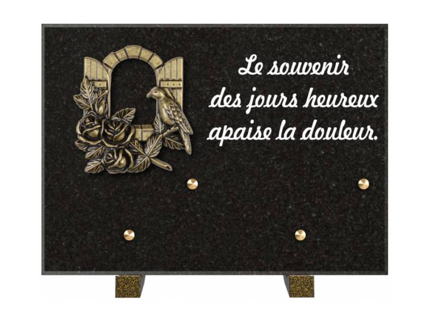 Granite Rectangle Aesthetic Plaque.