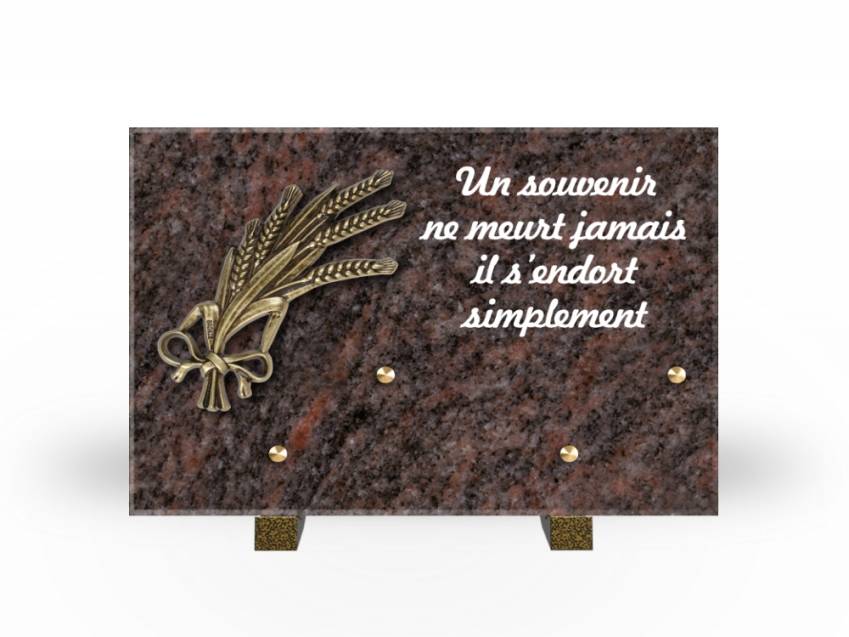 Granite Rectangle Aesthetic Plaque.