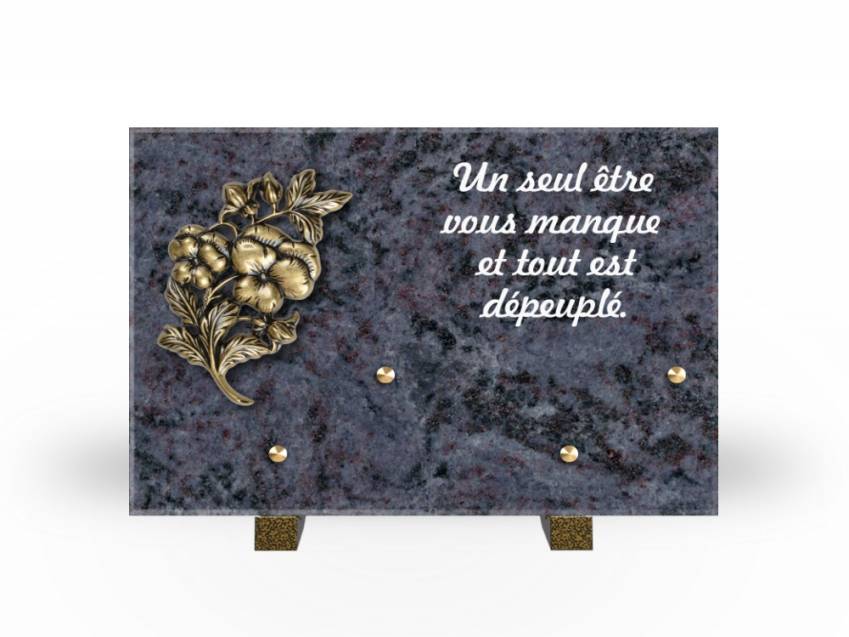 Granite Rectangle Aesthetic Plaque.