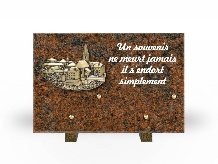 Granite Rectangle Aesthetic Plaque.