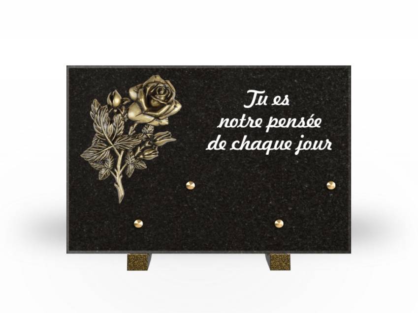 Granite Rectangle Aesthetic Plaque.