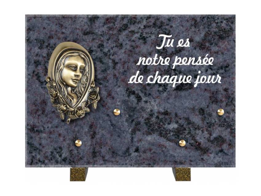 Granite Rectangle Aesthetic Plaque.