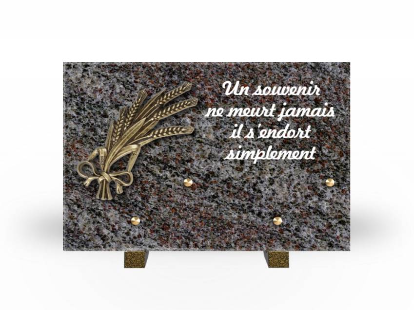 Granite Rectangle Aesthetic Plaque.