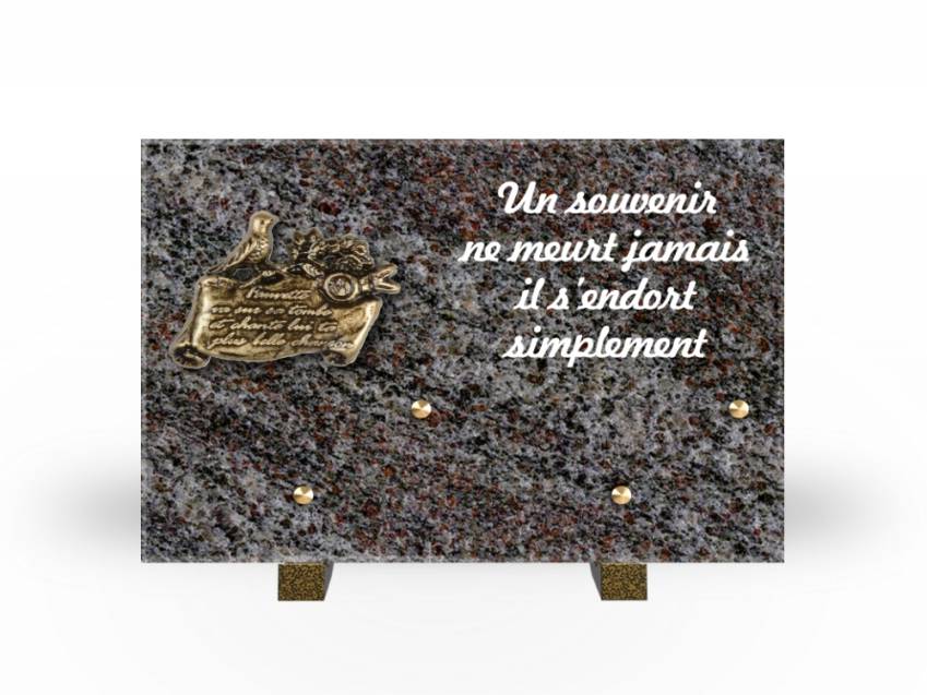 Granite Rectangle Aesthetic Plaque.