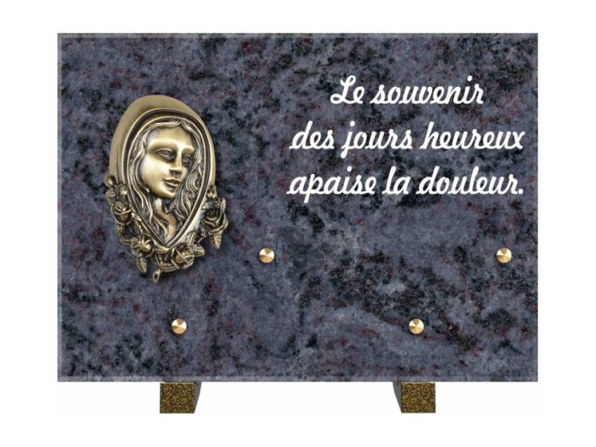 Granite Rectangle Aesthetic Plaque.