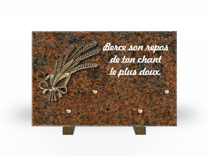 Granite Rectangle Aesthetic Plaque.