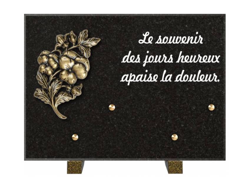 Granite Rectangle Aesthetic Plaque.