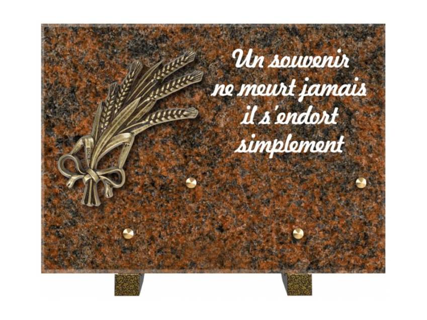 Granite Rectangle Aesthetic Plaque.