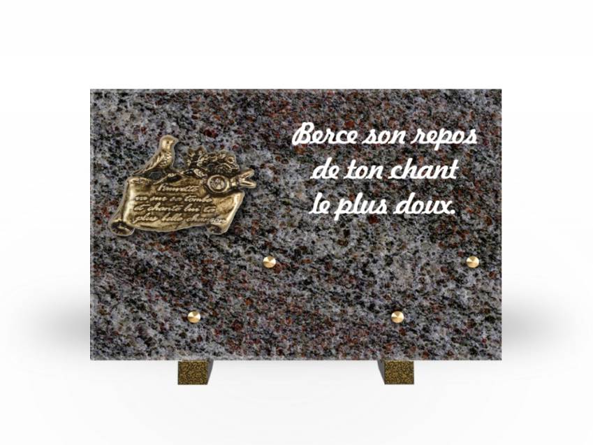 Granite Rectangle Aesthetic Plaque.