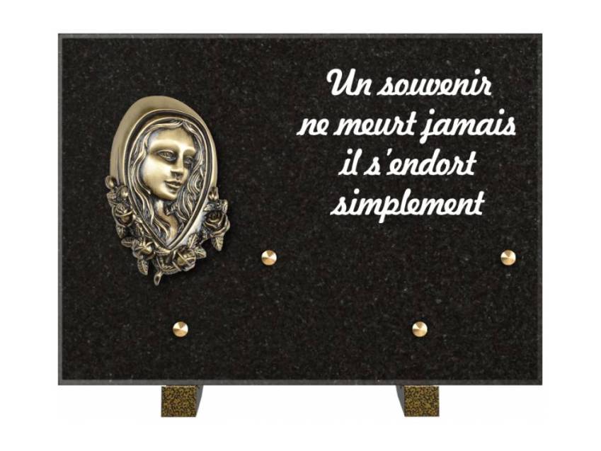 Granite Rectangle Aesthetic Plaque.