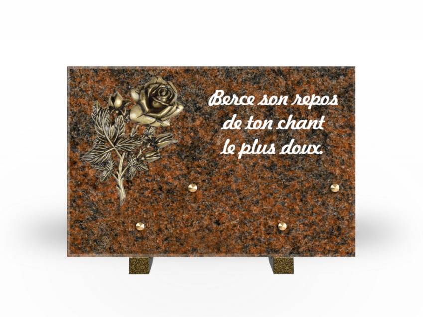 Granite Rectangle Aesthetic Plaque.