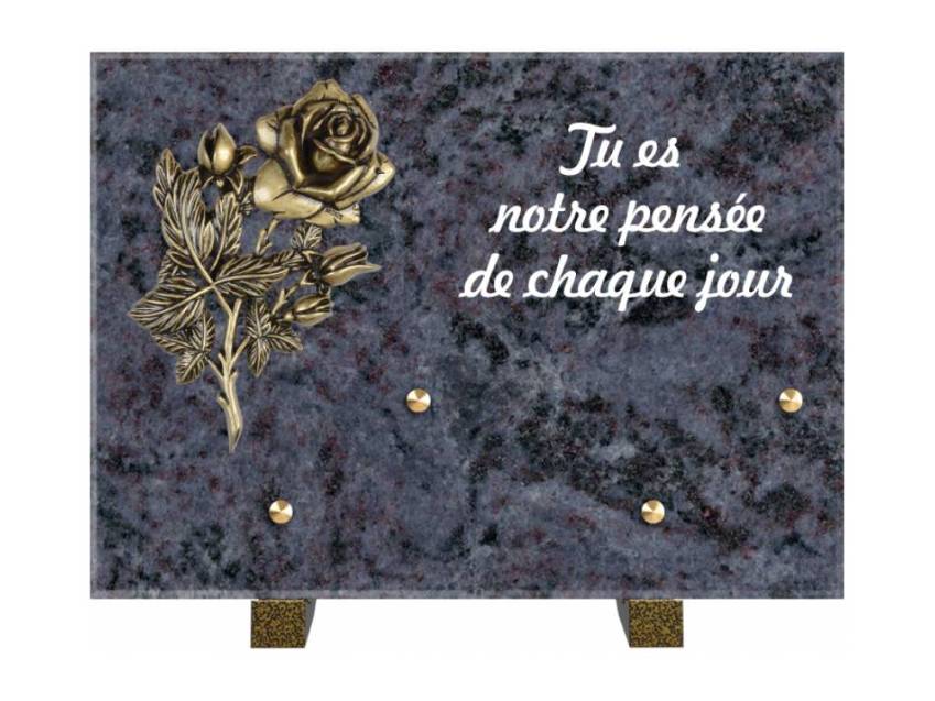 Granite Rectangle Aesthetic Plaque.