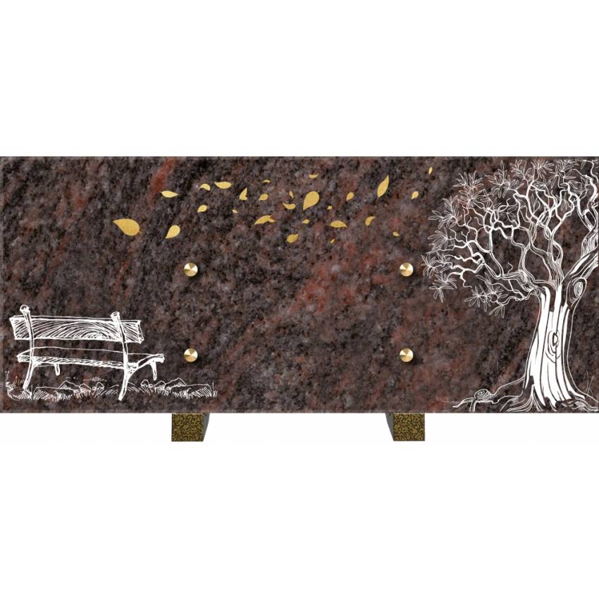 Elaria funeral plaque