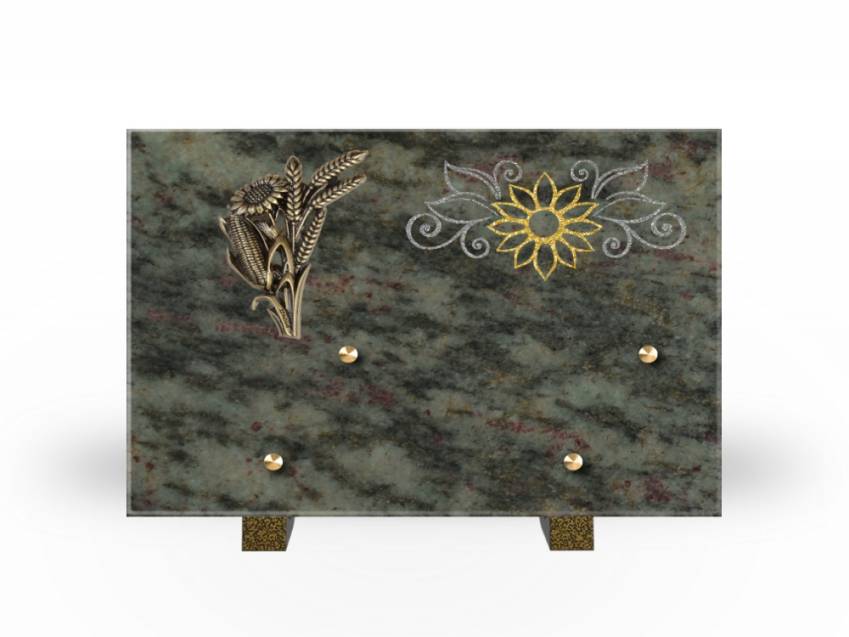 Plaque Granit Rectangle souvenir