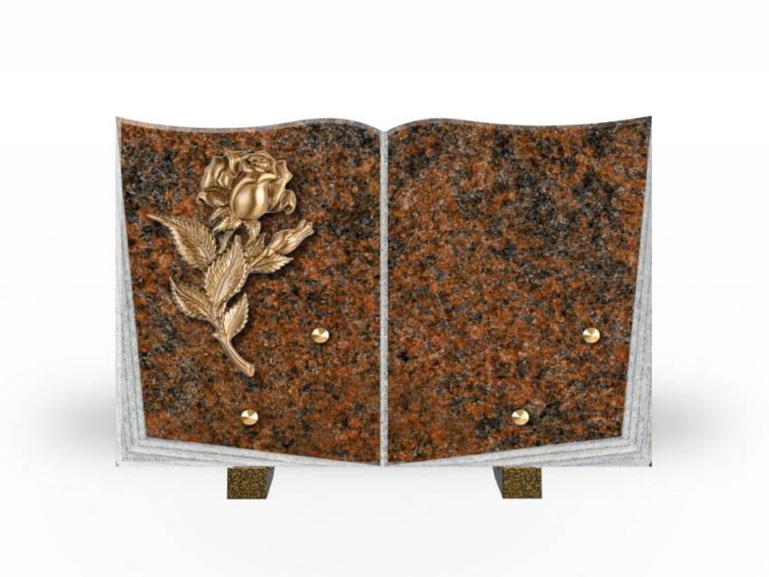 Granite Plaque Tribute Book.