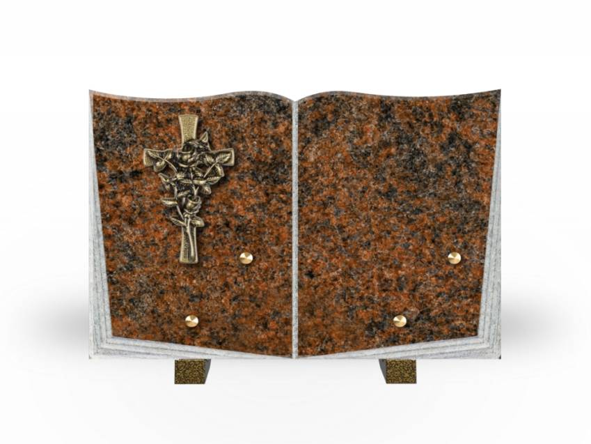 Granite Plaque Tribute Book.