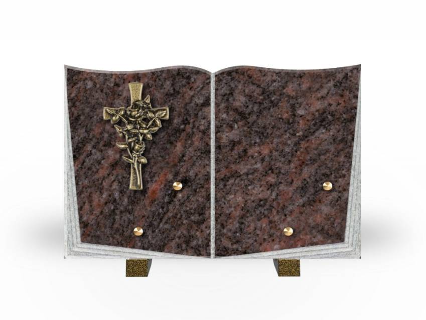 Granite Plaque Tribute Book.