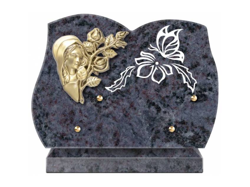 Handmade Granite Memorial Plaque