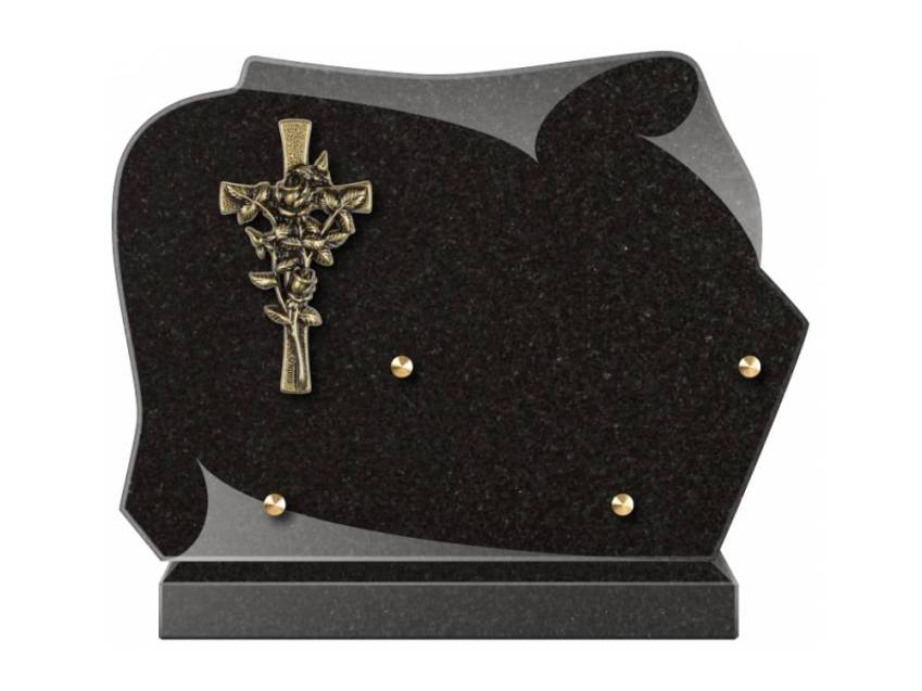 Handmade Granite Memorial Plaque