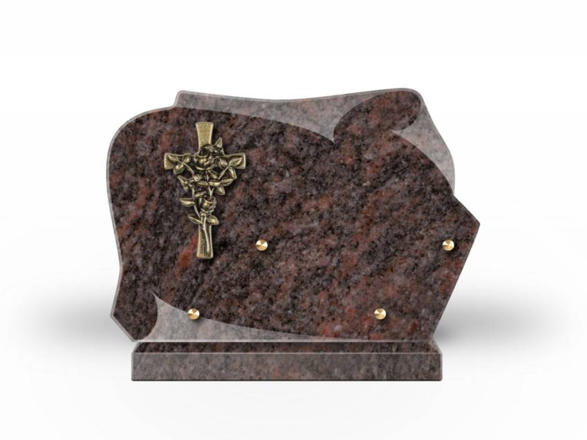 Handmade Granite Memorial Plaque