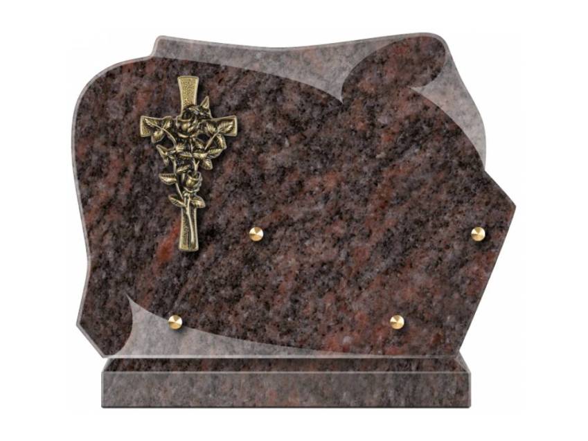 Handmade Granite Memorial Plaque