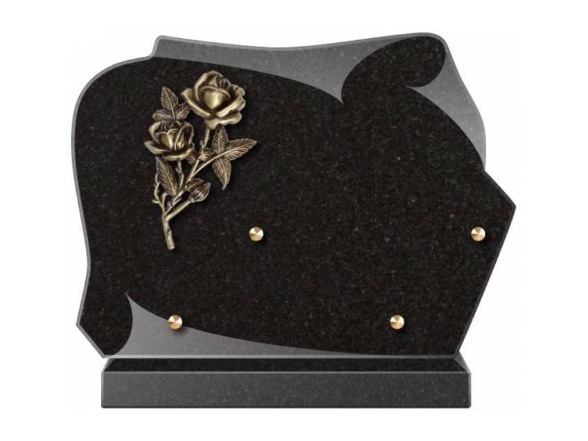 Handmade Granite Memorial Plaque