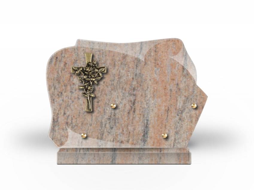 Handmade Granite Memorial Plaque