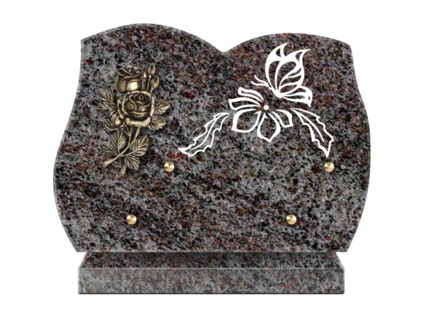 Handmade Granite Memorial Plaque